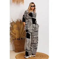 Костюм Anastasia 1245 бежево-черный