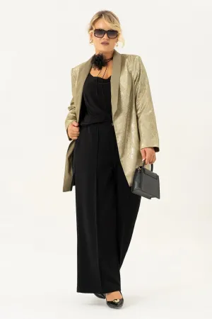 Костюм ALGRANDA 4101 Черный,Салатовый