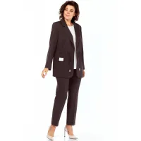 Костюм Ольга Стиль С958 коричневый Костюм Ольга Стиль С958 коричневый