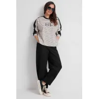 Костюм Магия Моды 2640 бежево-чёрный