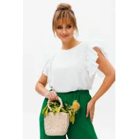 Костюм Мублиз 174 белый+зеленый