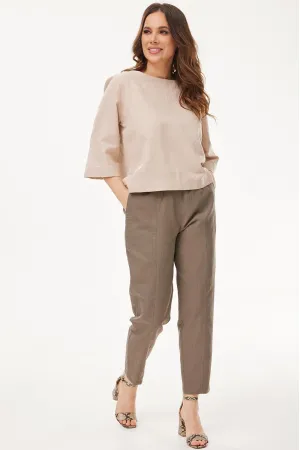 Костюм Mirolia 1245+1255 Бежевый+Ореховый