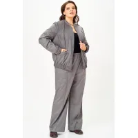 Костюм SOVA 11312 серебристый