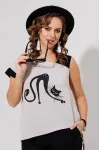 Костюм Галеан Cтиль 801.2 черный с бежевым