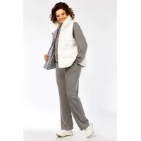 Костюм Диамант 2150 серо-белый