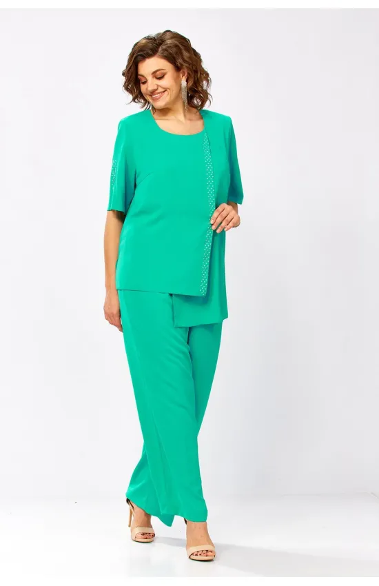 Костюм Mira Fashion 5688-2 зеленый