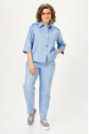 Костюм Vilena fashion 1158 голубой Костюм Vilena fashion 1158 голубой