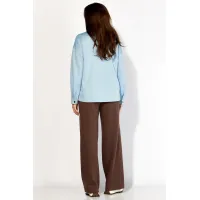 Костюм ТАиЕР 1419 голубой ,коричневый