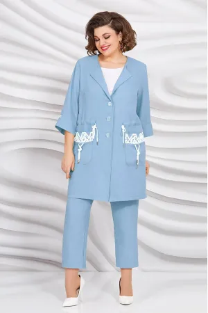 Костюм Mira Fashion 5396-4 голубой