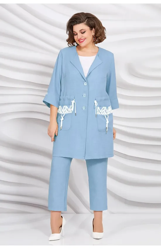 Костюм Mira Fashion 5396-4 голубой