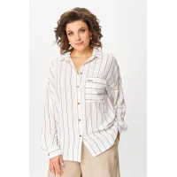Костюм Michel Chic 1425 бежевый + белый
