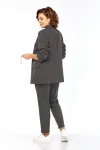 Костюм Ольга Стиль С958 серый