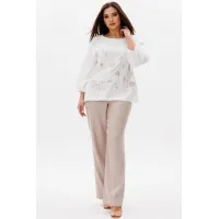 Костюм Ma cherie 3131 белый+бежевый