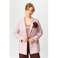 Костюм GIZART 5271/1 пудровый+шоколад