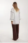 Костюм KALORIS 2307/1 белый+коричневый