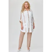 Костюм Svetlana Style мох+молочный