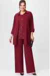 Костюм Svetlana Style 2023 бордовый