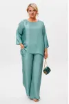 Костюм Anastasia 1228 изумрудный жемчуг