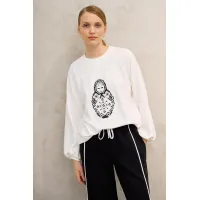 Костюм Lokka 1734 белый/черный