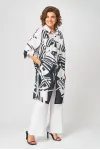 Костюм Кокетка и К 1290 черный+белый