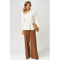 Костюм GIZART 5412 молочный, коричневый Костюм GIZART 5412 молочный, коричневый