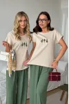 Костюм DilanaVIP 2139/3 беж+зеленый