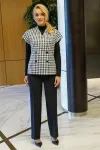 Костюм Alani 2385 клетка/черный