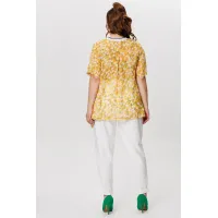 Костюм Michel Chic 1415 горчичный+белый