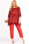 Костюм Элль-стиль 2263-13 красный