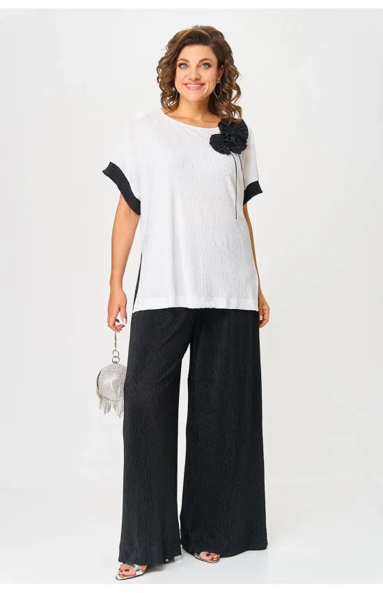 Костюм Michel Chic 1423 чёрно-белый