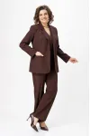 Костюм Vilena fashion 1119 шоколад Костюм Vilena fashion 1119 шоколад