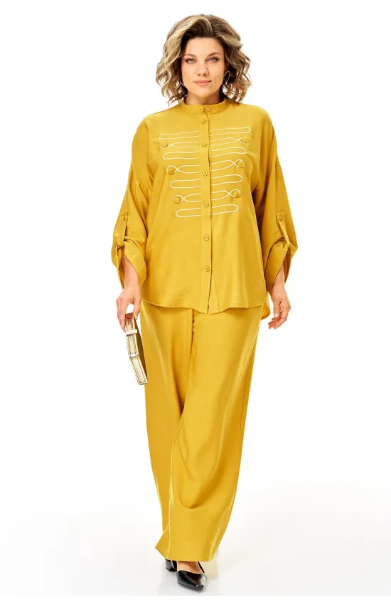Костюм Michel Chic 1463 горчица