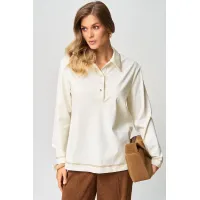 Костюм GIZART 5412 молочный, коричневый