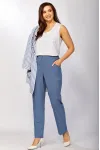 Костюм Тэнси 371 new джинсовый + белый