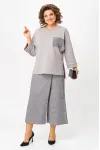 Костюм Michel Chic 1362-2 серый + клетка