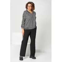 Костюм Асолия 1511 чёрно-серый Костюм Асолия 1511 чёрно-серый