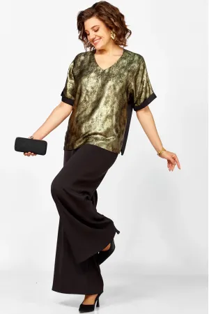 Костюм BAGIRA 1076 Черный+золото