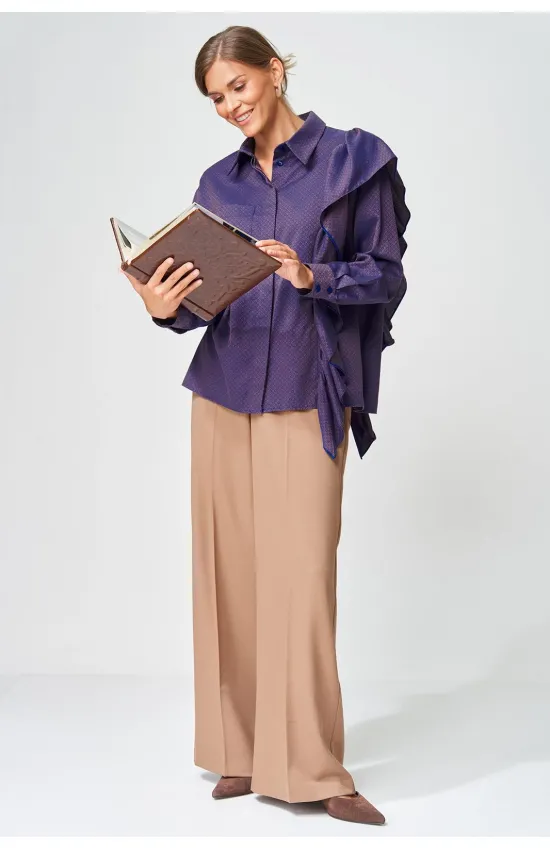 Костюм GIZART 5317-1 синий, бежевый