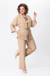 Костюм Кокетка и К 1251 бежевый