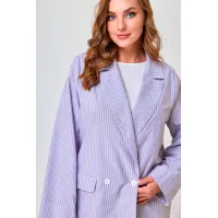 Костюм Anelli полоска перламутр