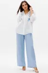 Костюм Ma cherie 3145 белый+небесный