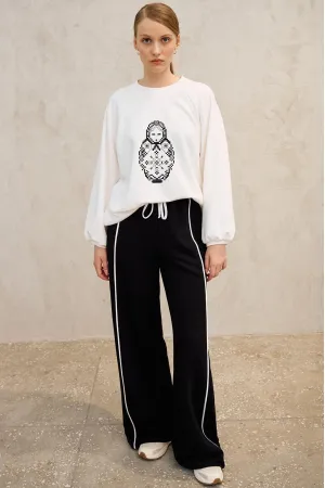 Костюм Lokka 1734 белый/черный