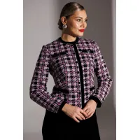 Костюм Мода-Юрс 25-2950 черный+сирень