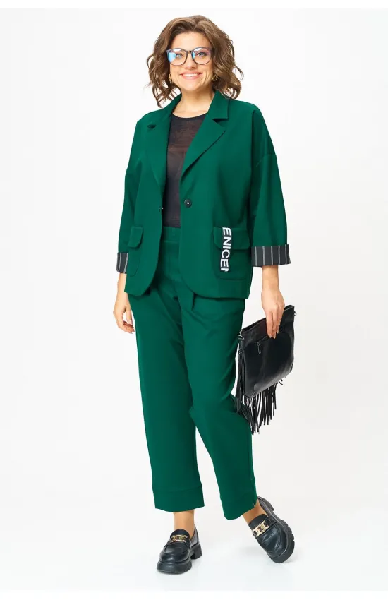 Костюм Michel Chic 1437 изумрудный
