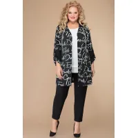 Костюм Svetlana Style 1532 черный+буквы