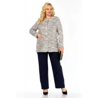 Костюм Асолия 1506 молочно-синий Костюм Асолия 1506 молочно-синий