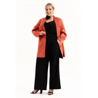 Костюм ALGRANDA 4101-3 Черный,Терракот