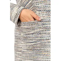 Костюм Асолия 1506 молочно-синий Костюм Асолия 1506 молочно-синий