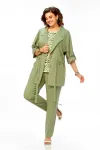Костюм Ольга Стиль С1012 зеленый