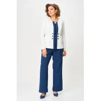 Костюм Anastasia MAK 1123 сине-молочный